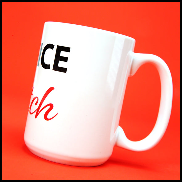 Office Bitch - Fun/Rude Profanity Joke Mug. Two Size Mug Option