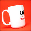 Office Brown Nose - Fun/Rude Profanity Joke Mug. 2 Size Mug Option