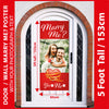 Marry Me?  5 Foot Tall Photo Poster with Your Photo & Text - Printed 5ft / 153cm tall