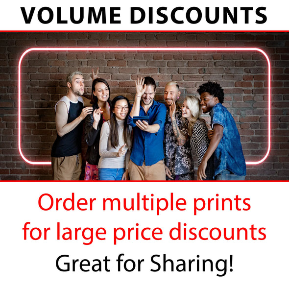 Personalised Photo Poster Value Print - Square Format