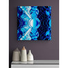 Blue Circles Premium Metal ChromaLuxe Hi Gloss Photo Decor Wall Printed Panel