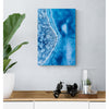 Frosty Blue Morning Premium Metal ChromaLuxe Hi Gloss Decor Wall Printed Panel