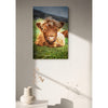 Shetland Sheep Premium Metal ChromaLuxe Hi Gloss Decor Wall Printed Panel