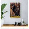 Mountain Tree Landscape Premium Metal ChromaLuxe Hi Gloss Decor Wall Printed Panel