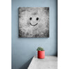 Smiley Face Premium Metal ChromaLuxe Hi Gloss Photo Decor Wall Printed Panel